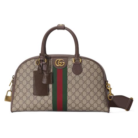 gucci savoy bowling bag|gucci canvas duffle bag.